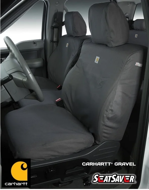Built-In Seatbelt Cloth Seat Covers Fit For Car Truck SUV Van