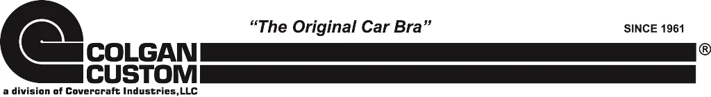 Colgan Car Bra: Colgan Original Bra in Carbon Fiber  Black Crush