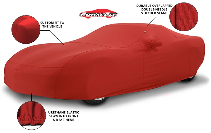 Covercraft Custom Fit Car Covers Form-Fit FF18492FB 2020-2024 Chevrolet  Corvette