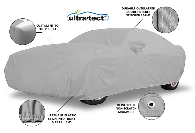 単品購入可 Covercraft Custom Fit Car Cover for Jeep Cherokee UltraTect Series  Fabric, Black＿並行輸入