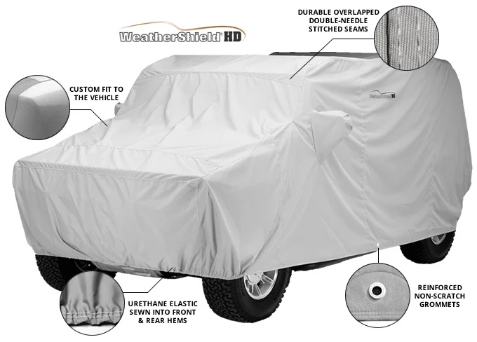 Covercraft Custom Fit Car Covers WeatherShield HD Gray C17398HG 2011-2019  Ford Explorer