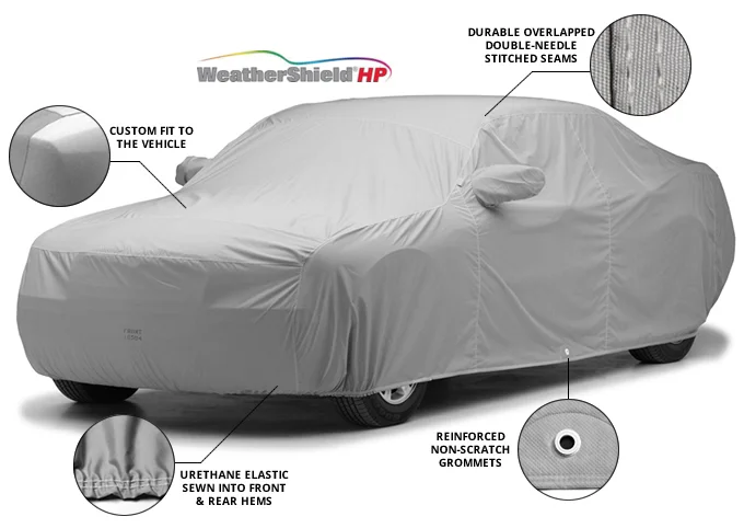 Covercraft Custom Fit Car Covers WeatherShield HP C18453PR 2021-2023 Toyota  Sienna