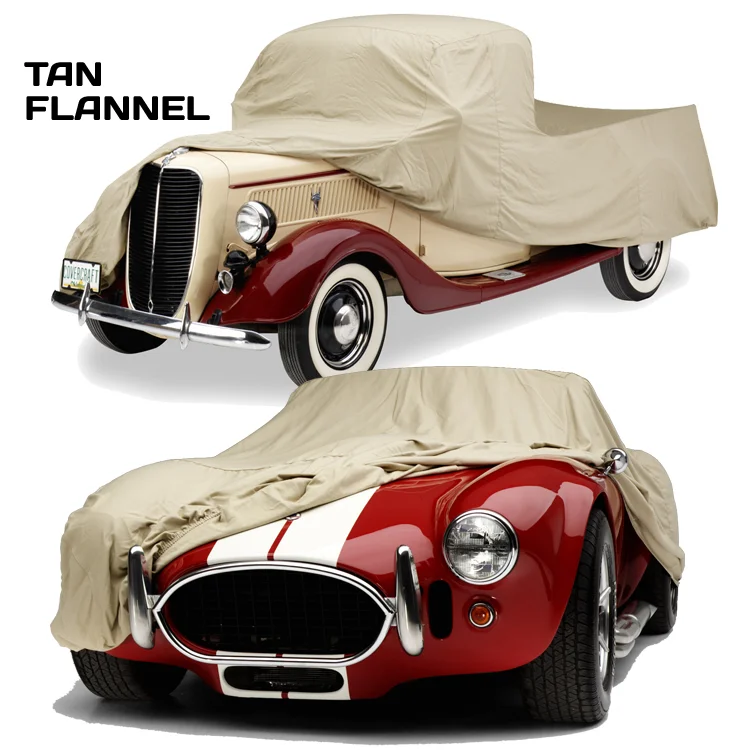 店内全品ﾎﾟｲﾝﾄ2倍!! Covercraft C17109TF Tan Flannel Tan Custom Fit Car Cover 