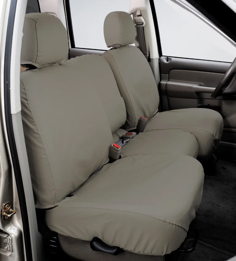 激安格安割引情報満載 HAPPYセレクトショップCovercraft Custom-Fit Rear-Second Seat Bench  SeatSaver Covers Polycotton Fabric, Tan