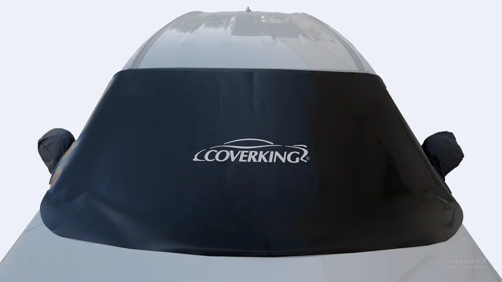 Car Windshield Snow Cover, Car Snow Cover for Ice Winter Windshield Covers  Snow Ice Removal Protector with Side Mirrors Cover Fits, Car Accessories