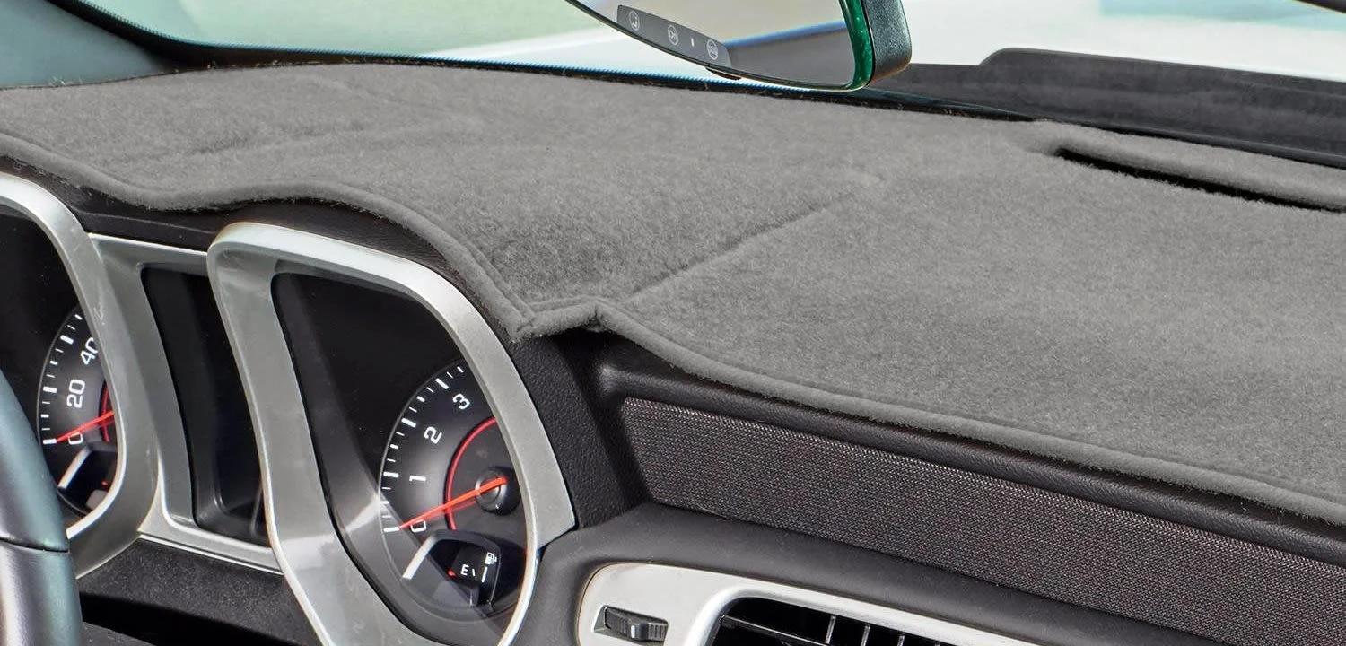 DashMat Original Dashboard Cover Toyota Pickup (Premium Carpet, Black) - 2