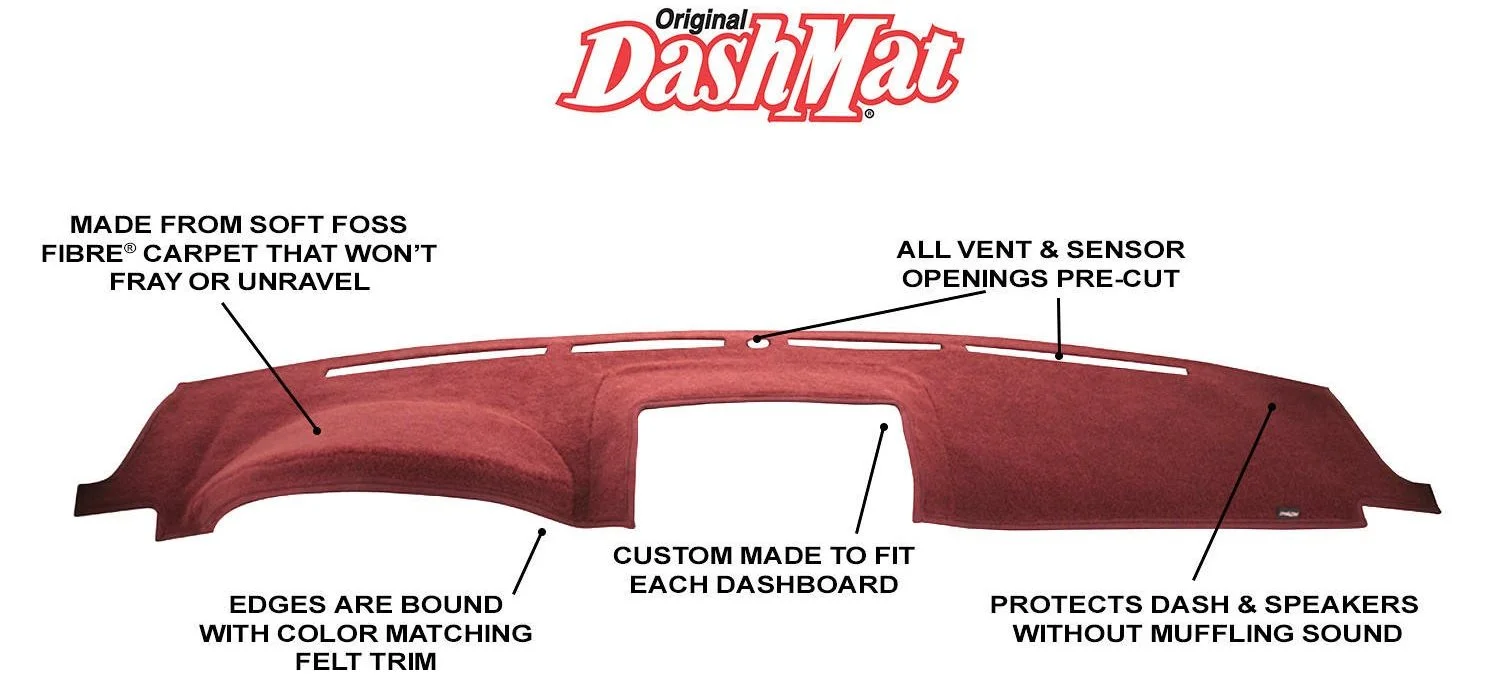 DashMat Custom Dash Cover 0977-00-23 1990-1991 Honda Civic