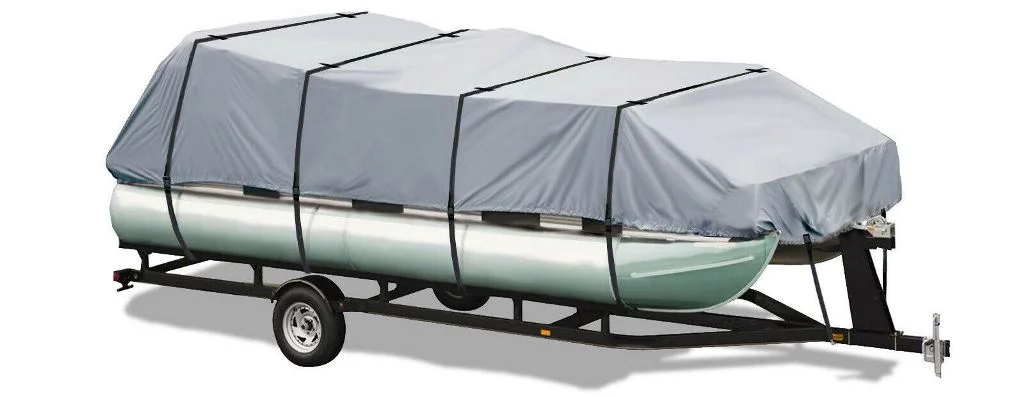 Pontoon Boat Covers: Pontoon Mooring Covers with Snaps by Elite